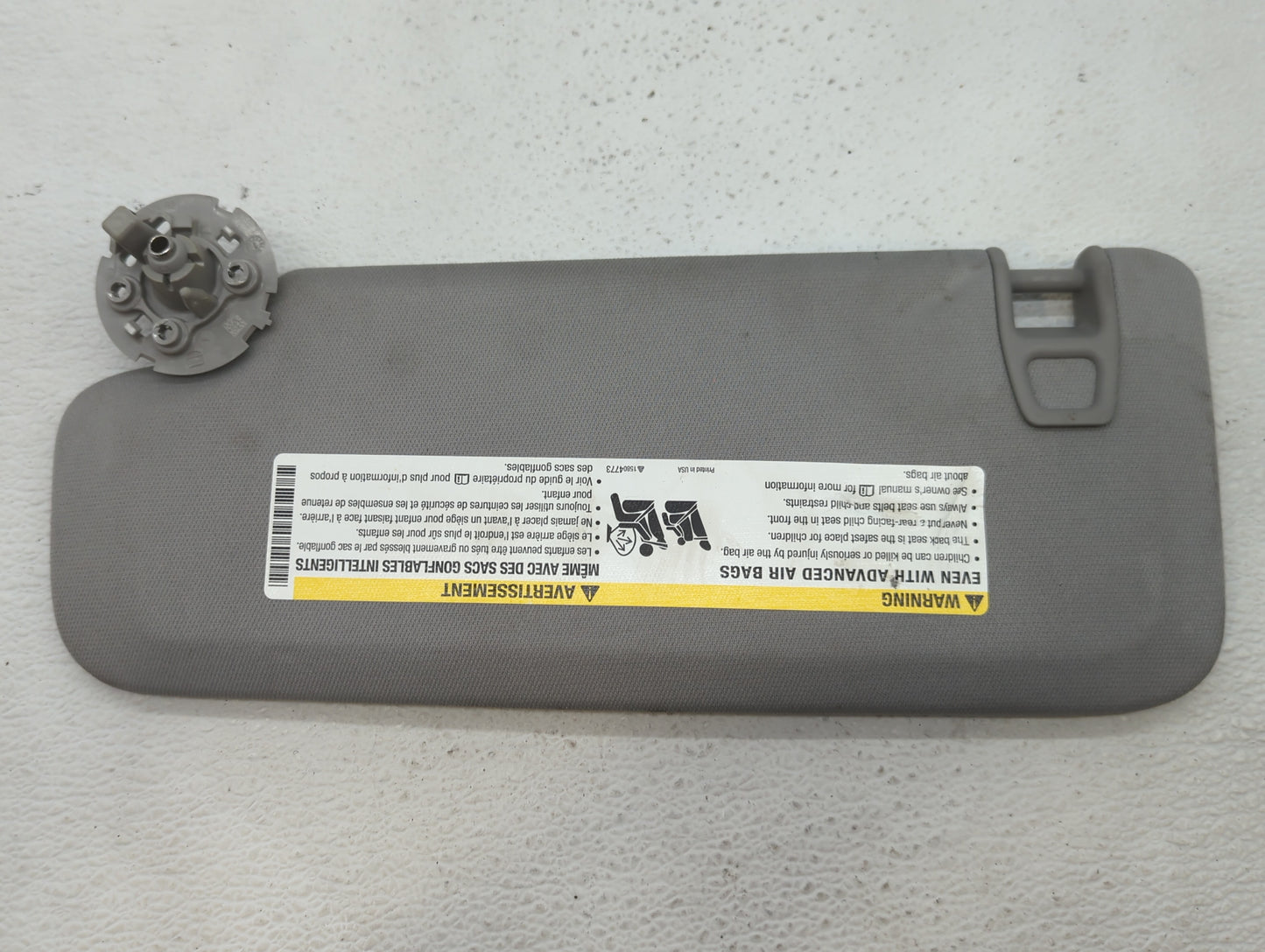 2016-2021 Chevrolet Malibu Sun Visor Shade Replacement Passenger Right Mirror Fits Fits 2016 2017 2018 2019 2020 2021 OEM Us