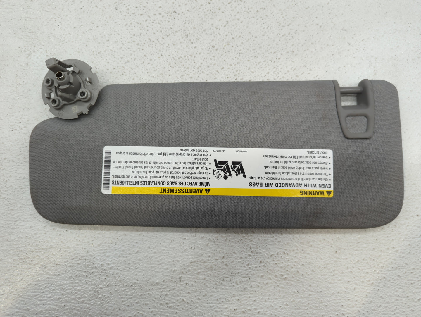 2016-2021 Chevrolet Malibu Sun Visor Shade Replacement Passenger Right Mirror Fits Fits 2016 2017 2018 2019 2020 2021 OEM Us