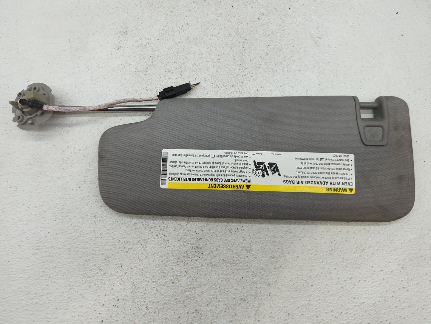 2016-2021 Chevrolet Malibu Sun Visor Shade Replacement Passenger Right Mirror Fits Fits 2016 2017 2018 2019 2020 2021 OEM Us