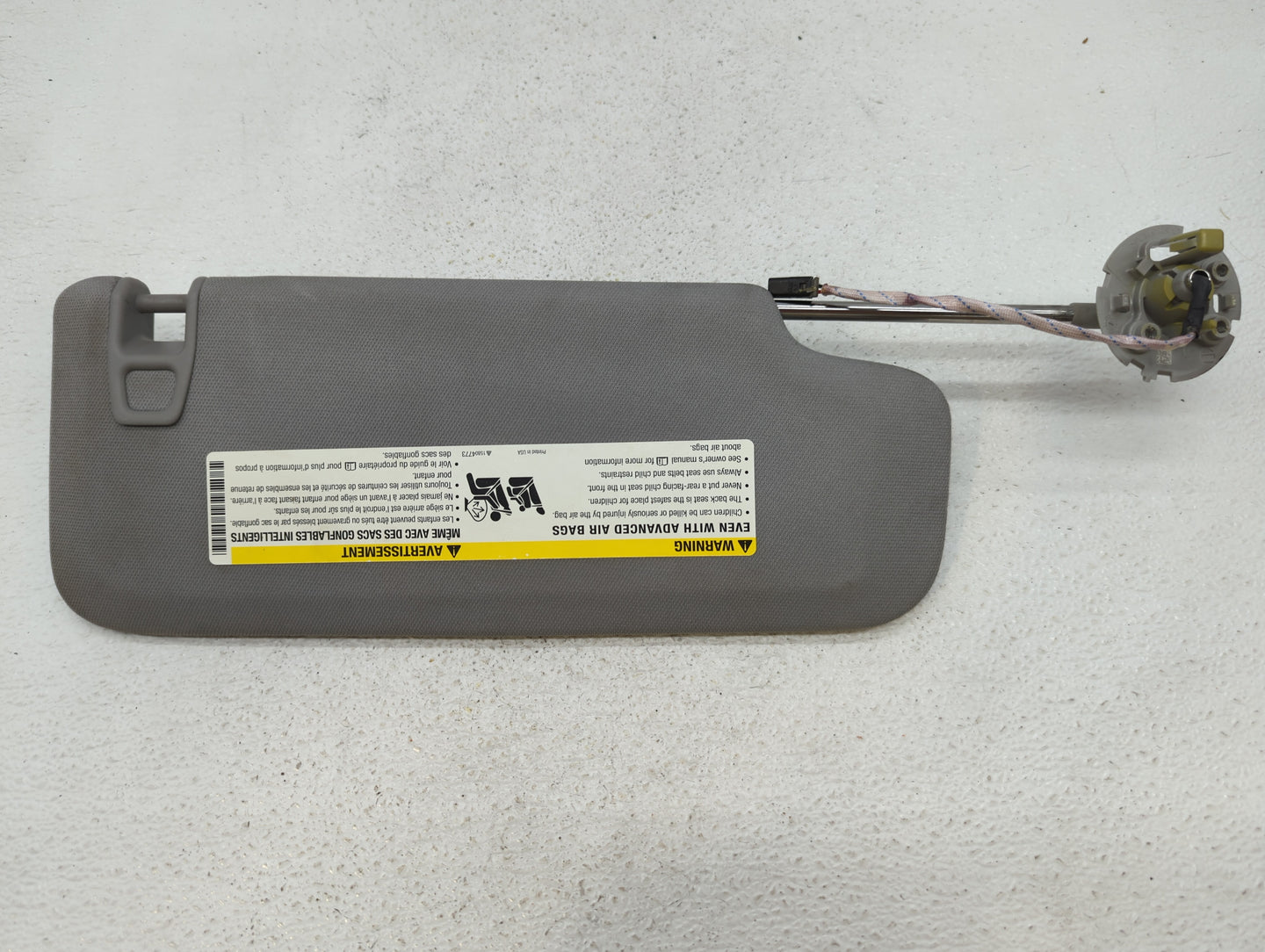 2016-2021 Chevrolet Malibu Sun Visor Shade Replacement Driver Left Mirror Fits Fits 2016 2017 2018 2019 2020 2021 OEM Used A