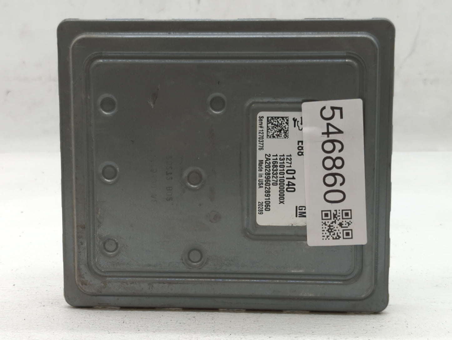 2020-2021 Chevrolet Malibu PCM Engine Control Computer ECU ECM PCU OEM P/N:12710140 Fits Fits 2020 2021 2022 OEM Used Auto P