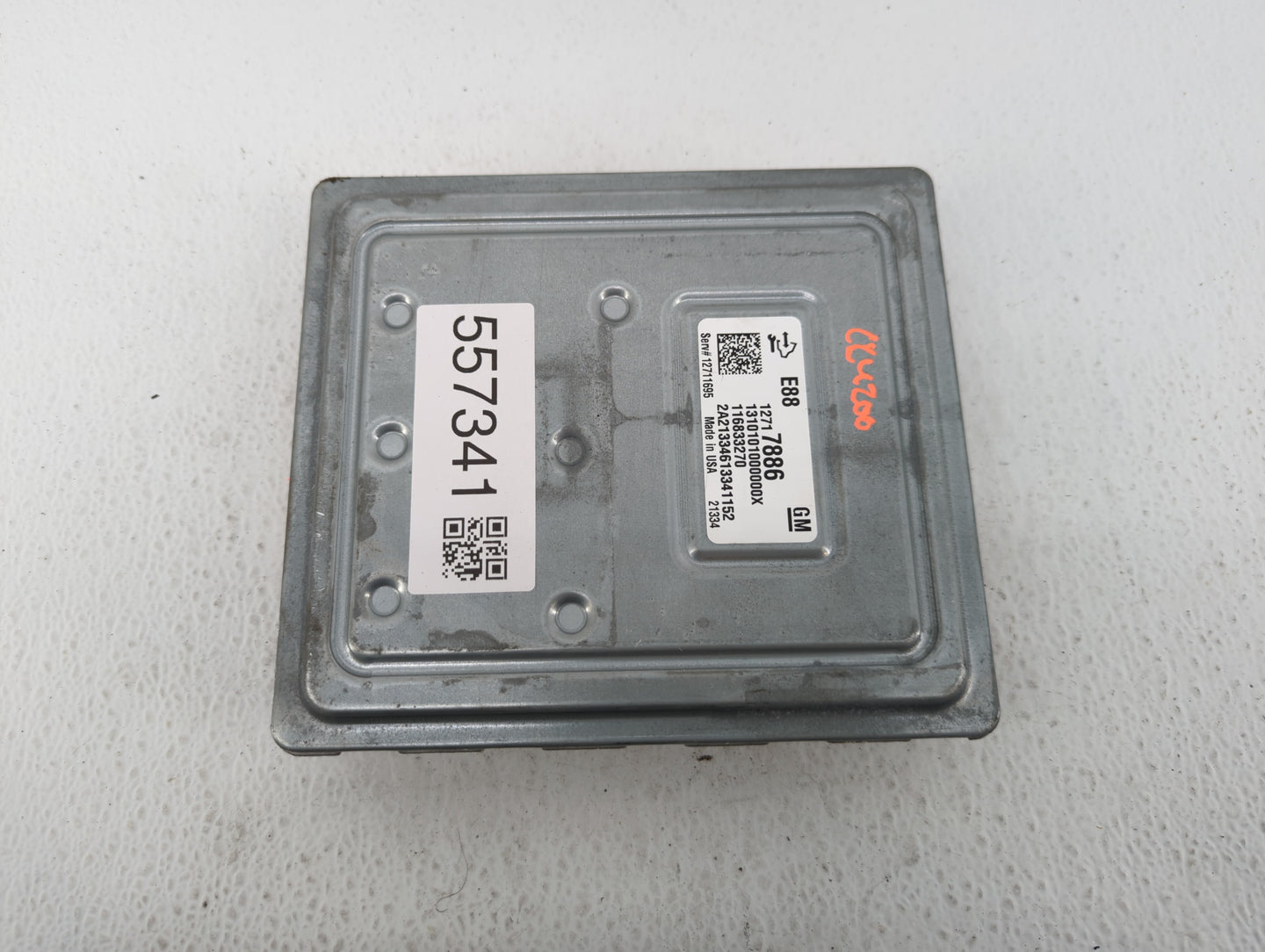 2020-2021 Chevrolet Malibu PCM Engine Control Computer ECU ECM PCU OEM P/N:12717886 Fits Fits 2020 2021 2022 OEM Used Auto P