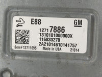 2020-2021 Chevrolet Malibu PCM Engine Control Computer ECU ECM PCU OEM P/N:12717886 Fits Fits 2020 2021 2022 OEM Used Auto P