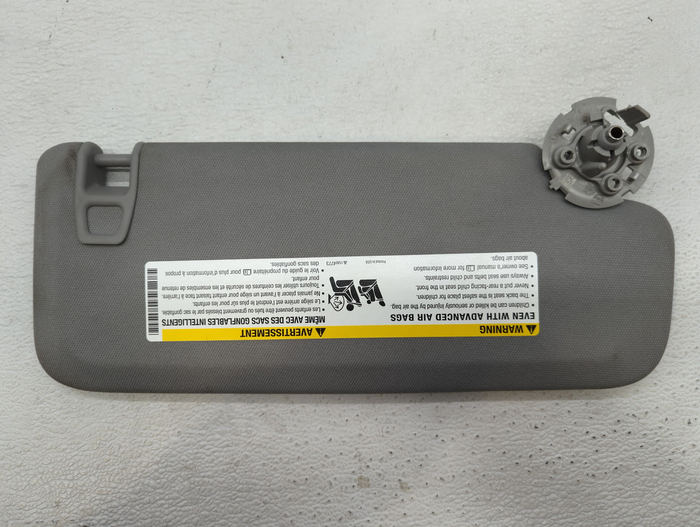 2016-2021 Chevrolet Malibu Sun Visor Shade Replacement Driver Left Mirror Fits Fits 2016 2017 2018 2019 2020 2021 OEM Used A