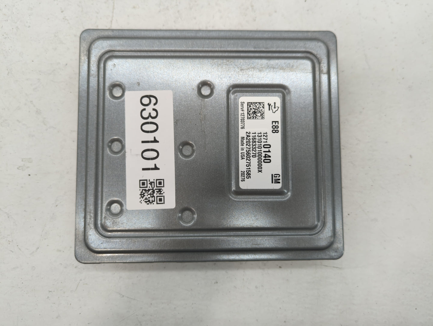 2020-2021 Chevrolet Malibu PCM Engine Control Computer ECU ECM PCU OEM P/N:12710140 Fits Fits 2020 2021 2022 OEM Used Auto P