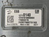 2020-2021 Chevrolet Malibu PCM Engine Control Computer ECU ECM PCU OEM P/N:12710140 Fits Fits 2020 2021 2022 OEM Used Auto P