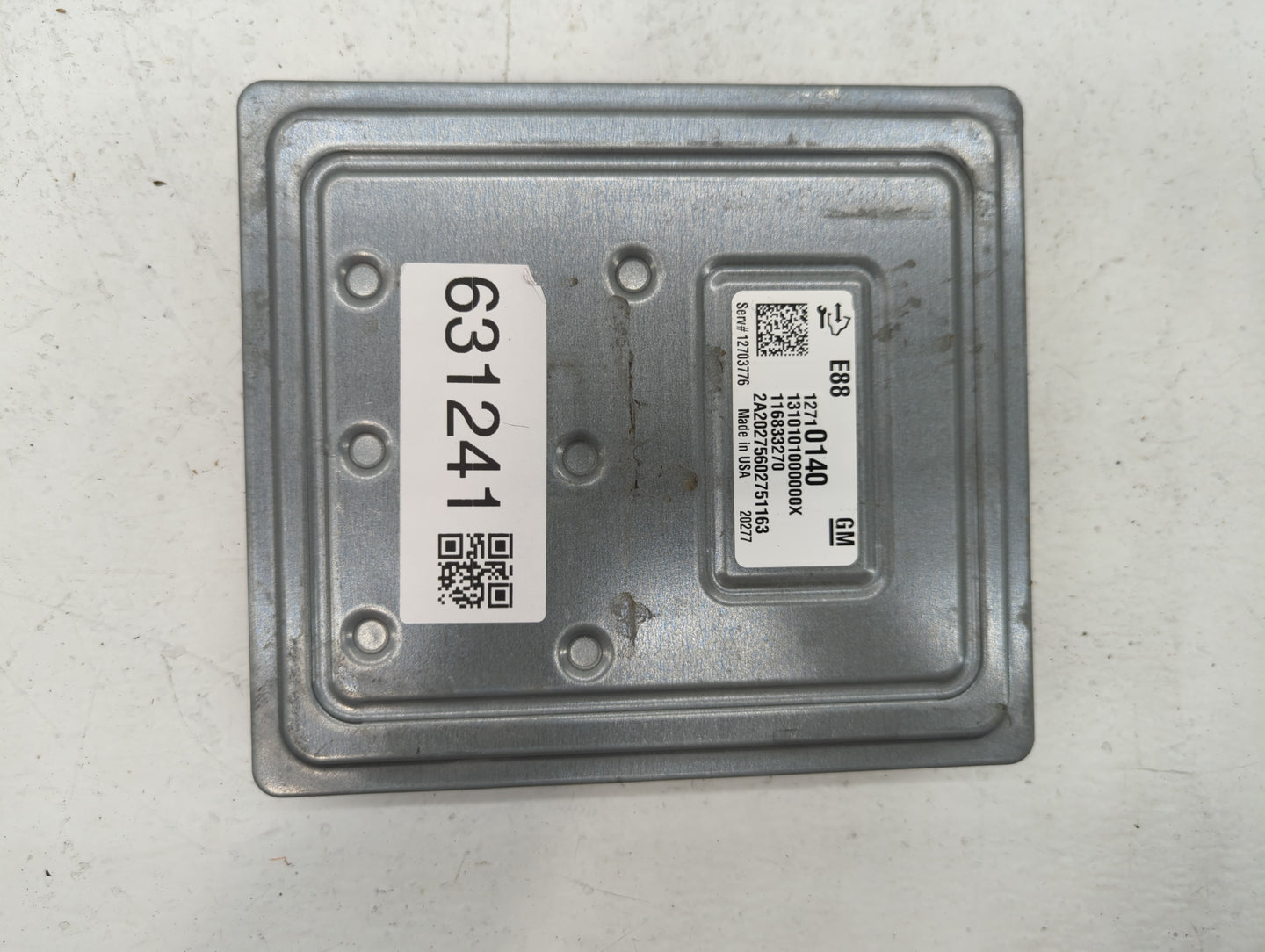 2020-2021 Chevrolet Malibu PCM Engine Control Computer ECU ECM PCU OEM P/N:12710140 Fits Fits 2020 2021 2022 OEM Used Auto P
