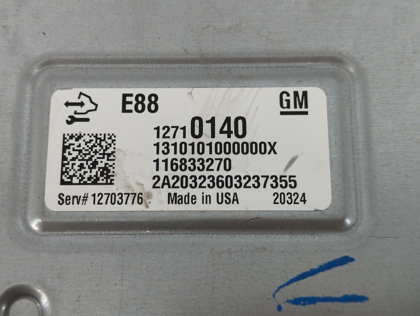 2020-2021 Chevrolet Malibu PCM Engine Control Computer ECU ECM PCU OEM P/N:116833270 12710140 Fits Fits 2020 2021 2022 OEM U