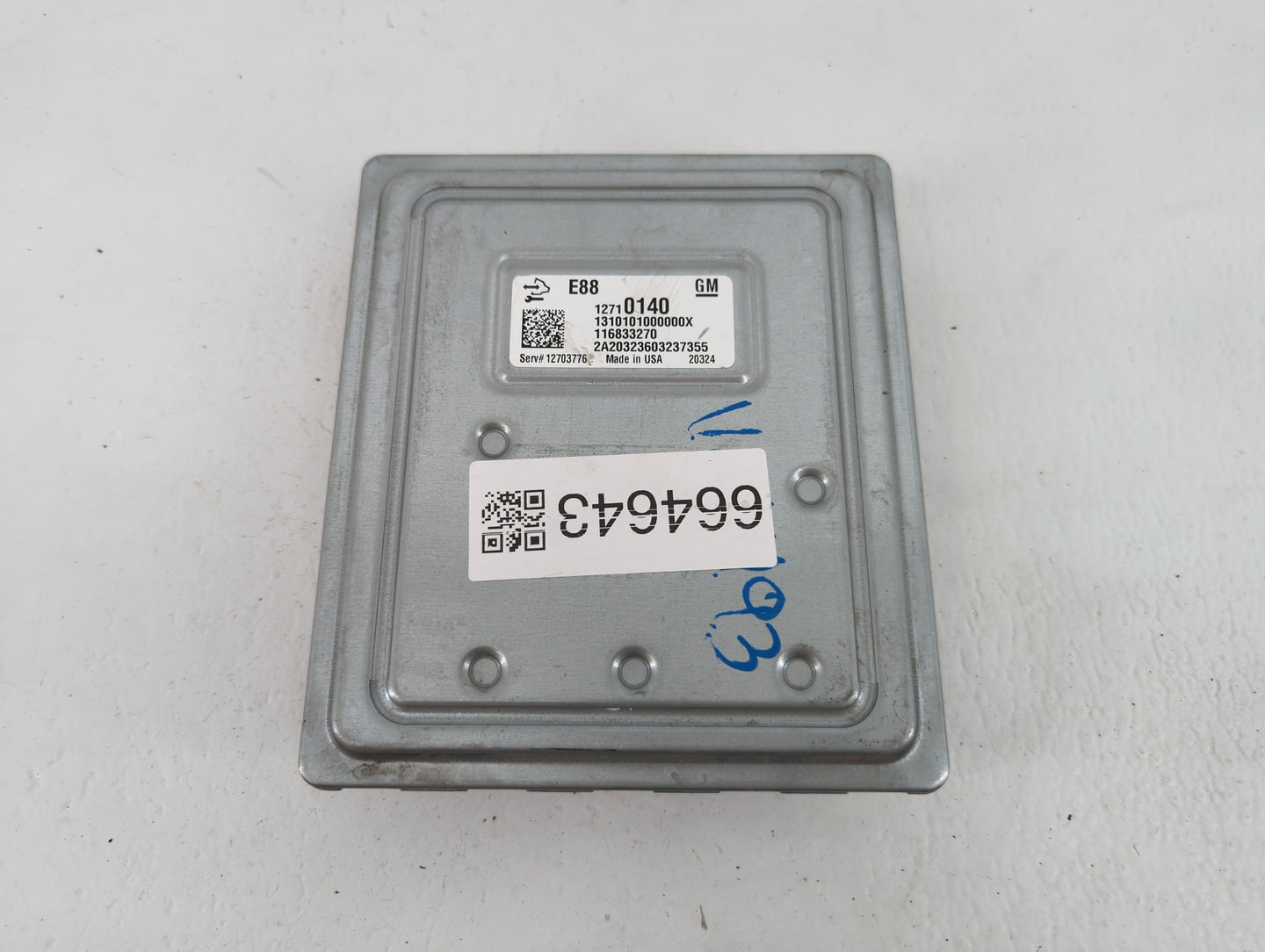 2020-2021 Chevrolet Malibu PCM Engine Control Computer ECU ECM PCU OEM P/N:116833270 12710140 Fits Fits 2020 2021 2022 OEM U