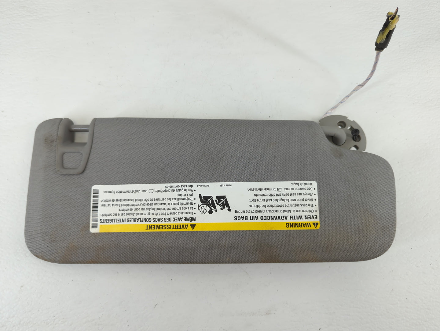 2016-2021 Chevrolet Malibu Sun Visor Shade Replacement Driver Left Mirror Fits Fits 2016 2017 2018 2019 2020 2021 OEM Used A