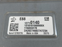 2020-2021 Chevrolet Malibu PCM Engine Control Computer ECU ECM PCU OEM P/N:12710140 Fits Fits 2020 2021 2022 OEM Used Auto P