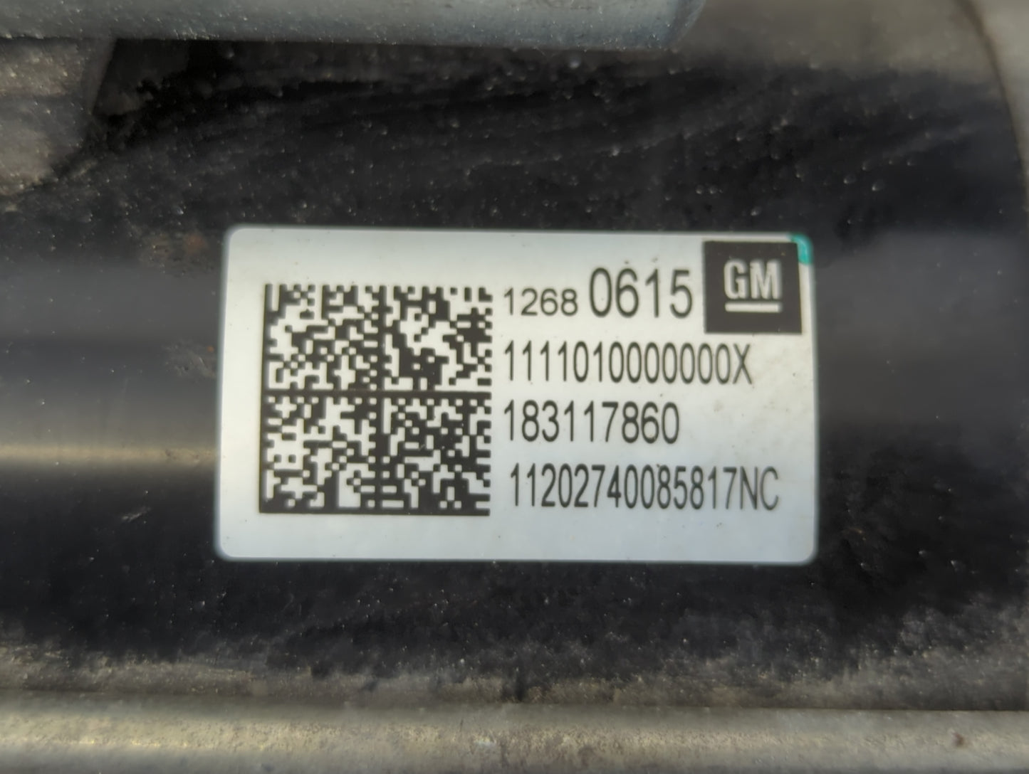 2017-2021 Chevrolet Malibu Car Starter Motor Solenoid OEM P/N:12680615 Fits Fits 2017 2018 2019 2020 2021 2022 OEM Used Auto