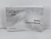 2021 Chevrolet Malibu Owners Manual Book Guide P/N:84523389 A OEM Used Auto Parts - Oemusedautoparts1.com
