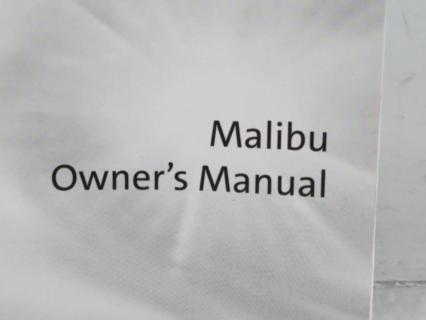 2021 Chevrolet Malibu Owners Manual Book Guide P/N:84523389 A OEM Used Auto Parts - Oemusedautoparts1.com