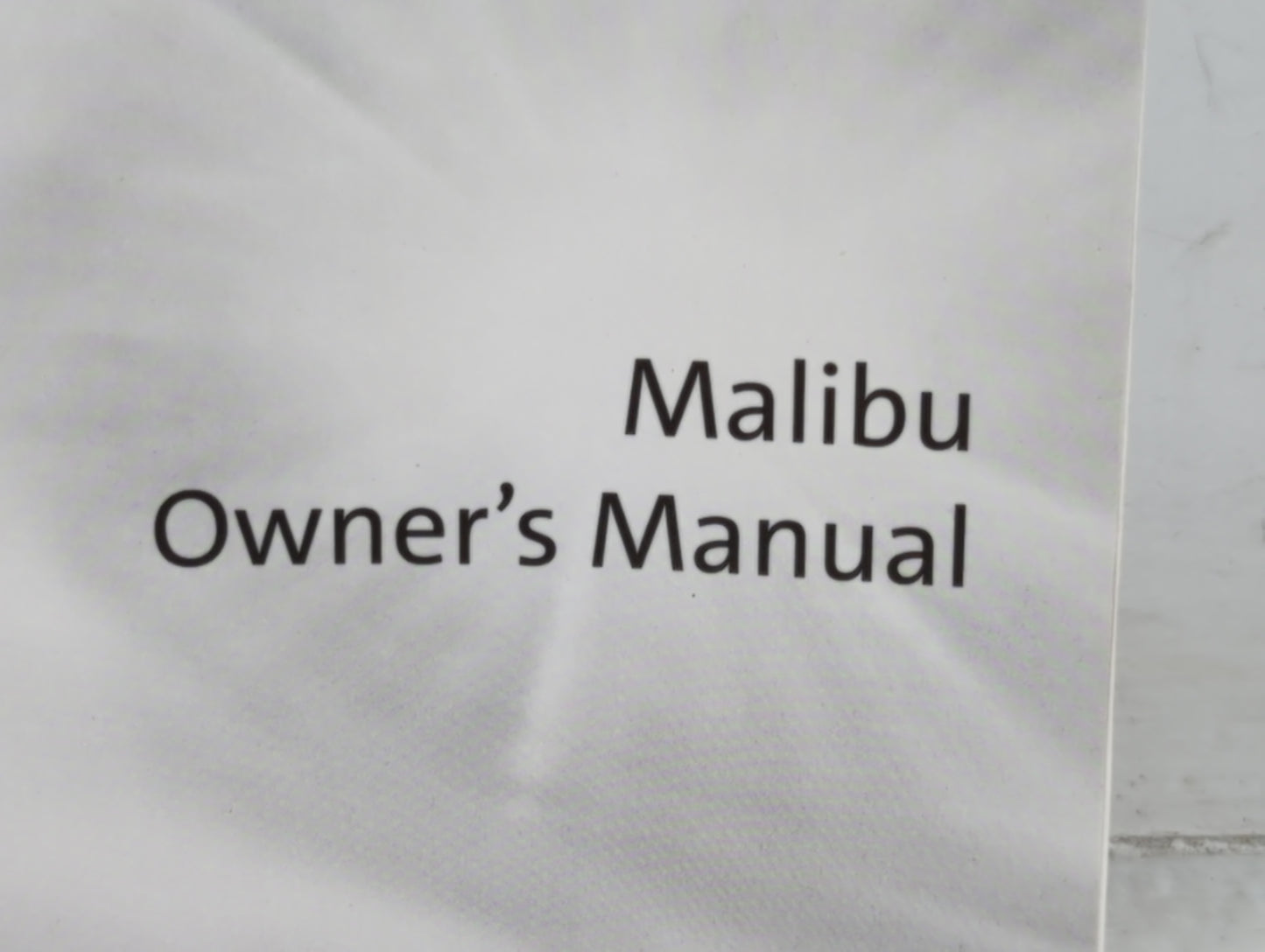 2021 Chevrolet Malibu Owners Manual Book Guide P/N:84523389 A OEM Used Auto Parts - Oemusedautoparts1.com