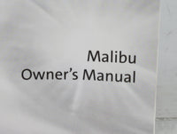2021 Chevrolet Malibu Owners Manual Book Guide P/N:84523389 A OEM Used Auto Parts - Oemusedautoparts1.com