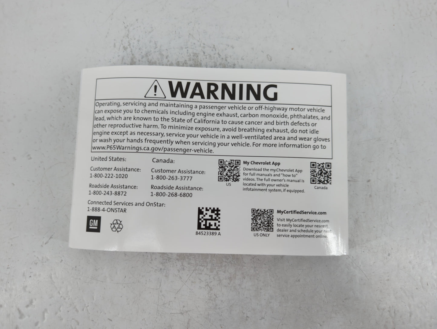 2021 Chevrolet Malibu Owners Manual Book Guide P/N:84523389 A OEM Used Auto Parts - Oemusedautoparts1.com