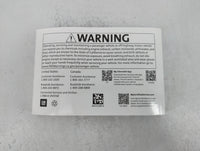 2021 Chevrolet Malibu Owners Manual Book Guide P/N:84523389 A OEM Used Auto Parts - Oemusedautoparts1.com