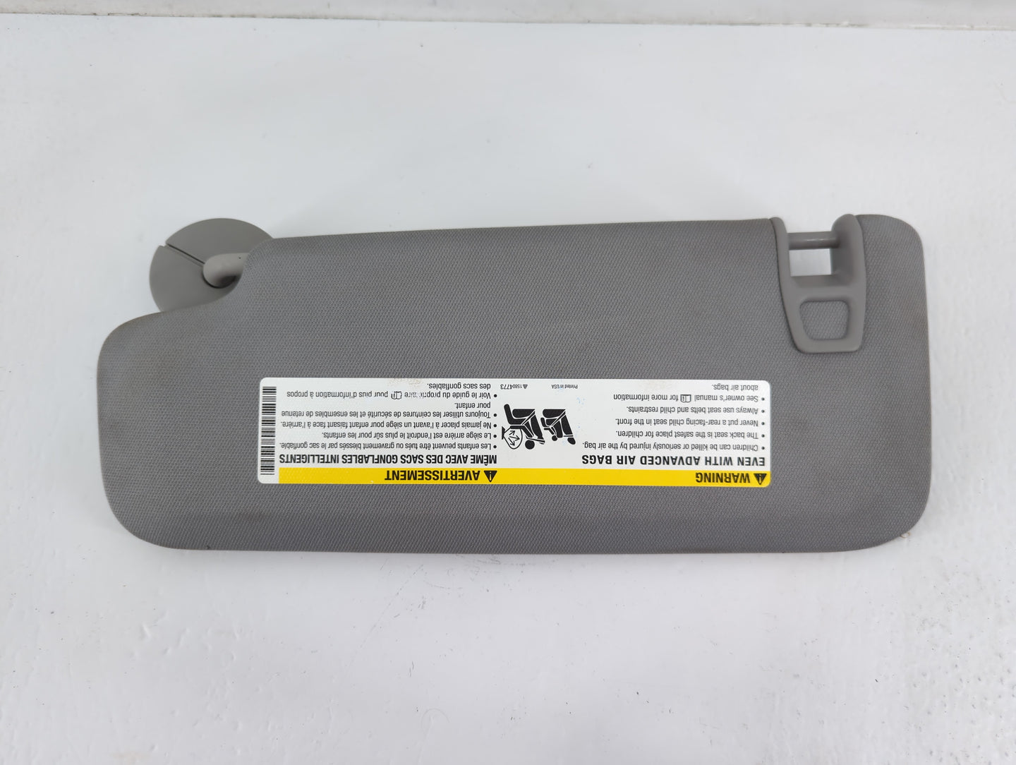 2016-2021 Chevrolet Malibu Sun Visor Shade Replacement Passenger Right Mirror Fits Fits 2016 2017 2018 2019 2020 2021 OEM Us