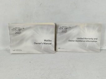compare product 2021 Chevrolet Malibu Owners Manual Book Guide P/N:84523389 A OEM Used Auto Parts