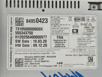 2019-2021 Chevrolet Malibu Radio AM FM Cd Player Receiver Replacement P/N:84950423 Fits Fits 2019 2020 2021 OEM Used Auto Pa