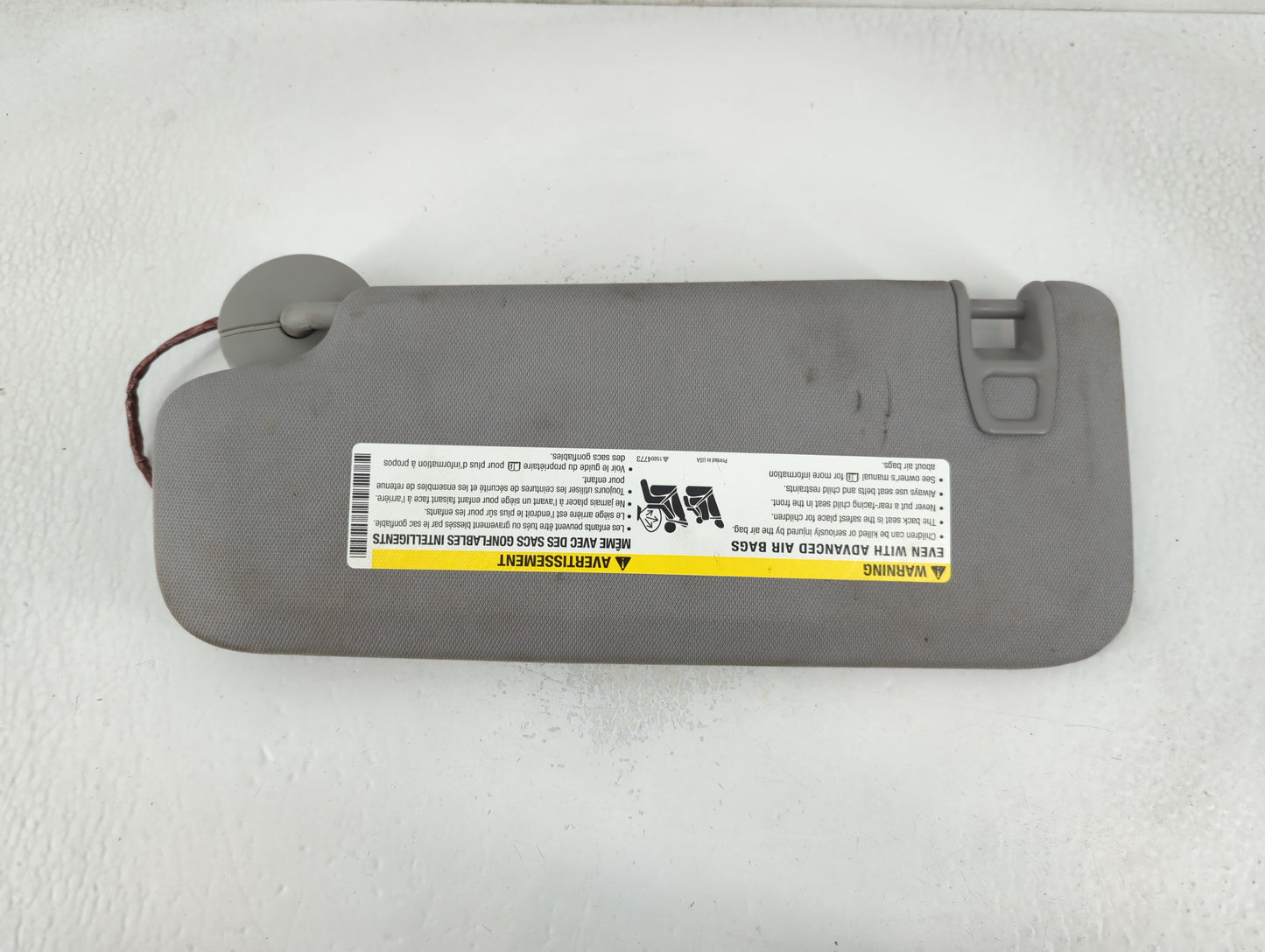 2016-2021 Chevrolet Malibu Sun Visor Shade Replacement Passenger Right Mirror Fits Fits 2016 2017 2018 2019 2020 2021 OEM Us