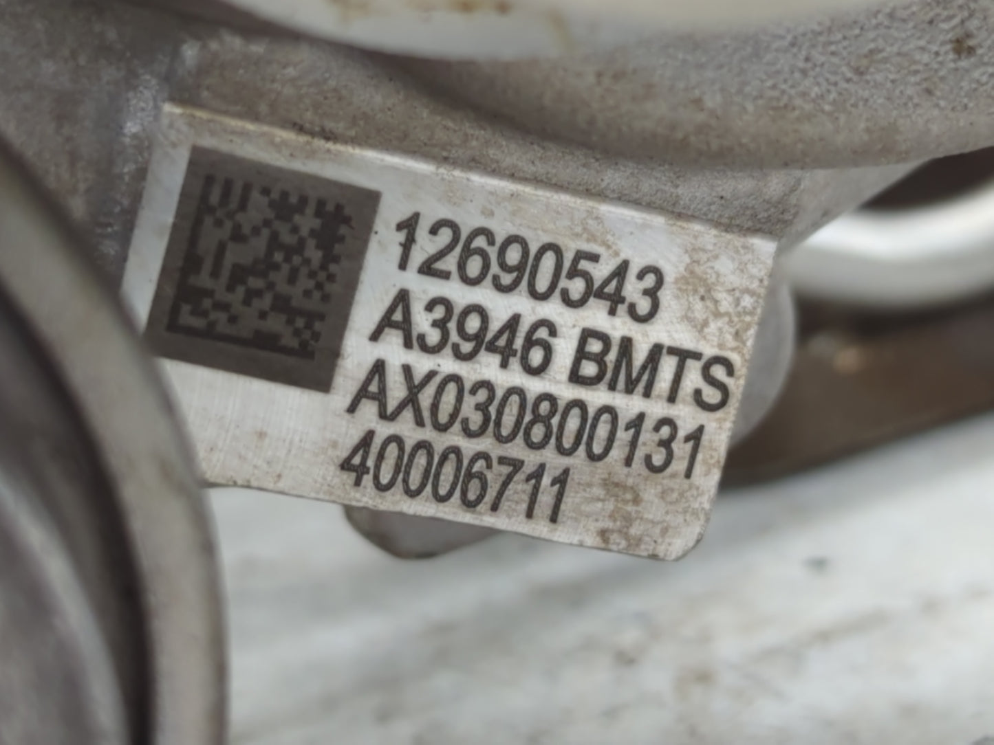 2016 Malibu Turbocharger Turbo Charger Super Charger Supercharger - Oemusedautoparts1.com