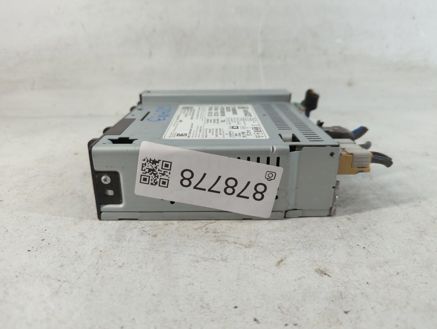 2019-2021 Chevrolet Malibu Radio AM FM Cd Player Receiver Replacement P/N:84950423 Fits Fits 2019 2020 2021 OEM Used Auto Pa