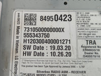 2019-2021 Chevrolet Malibu Radio AM FM Cd Player Receiver Replacement P/N:84950423 Fits Fits 2019 2020 2021 OEM Used Auto Pa