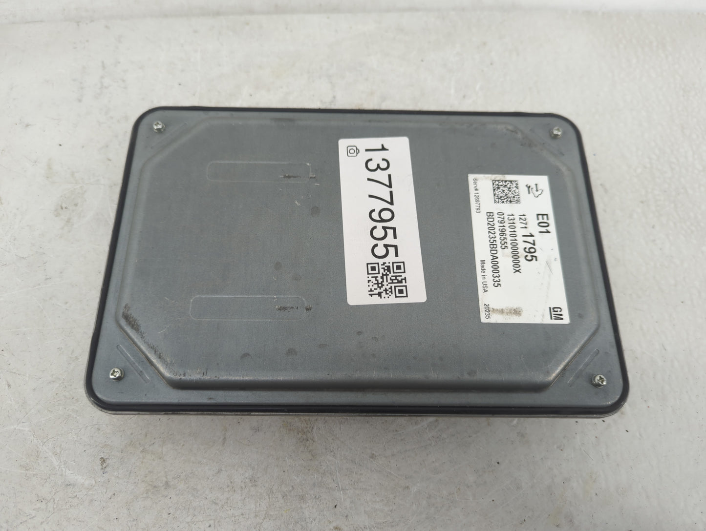 2021-2022 Chevrolet Silverado PCM Engine Control Computer ECU ECM PCU OEM P/N:12711795 Fits Fits 2020 2021 2022 OEM Used Aut