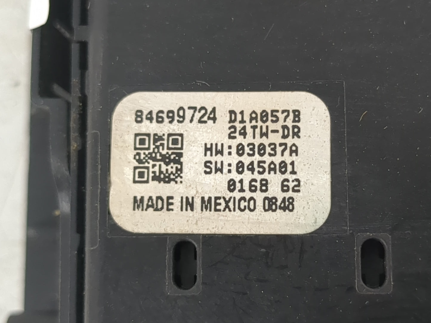 2019-2022 Chevrolet Silverado 1500 Master Power Window Switch Replacement Driver Side Left P/N:84699725 Fits OEM Used Auto P