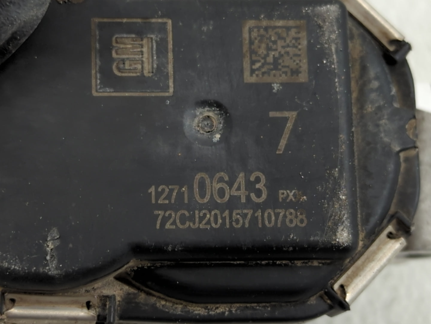 2021-2022 Chevrolet Silverado 1500 Throttle Body P/N:12710643 Fits Fits 2021 2022 OEM Used Auto Parts - Oemusedautoparts1.co