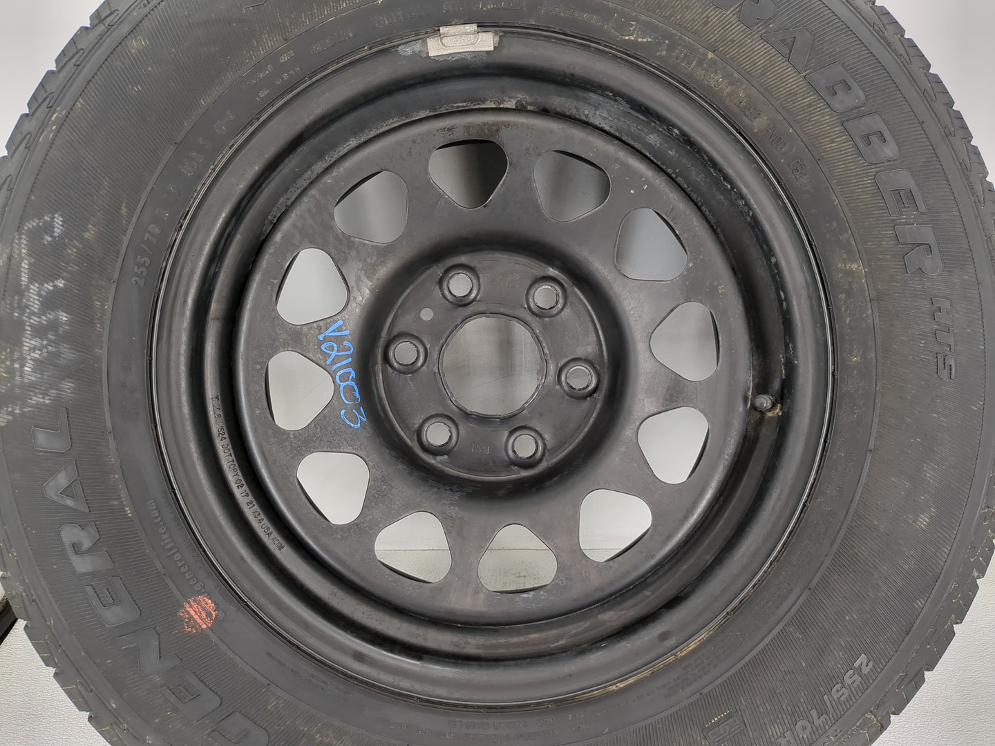 2021 Chevrolet Silverado 1500 Spare Donut Tire Wheel Rim Oem - Oemusedautoparts1.com