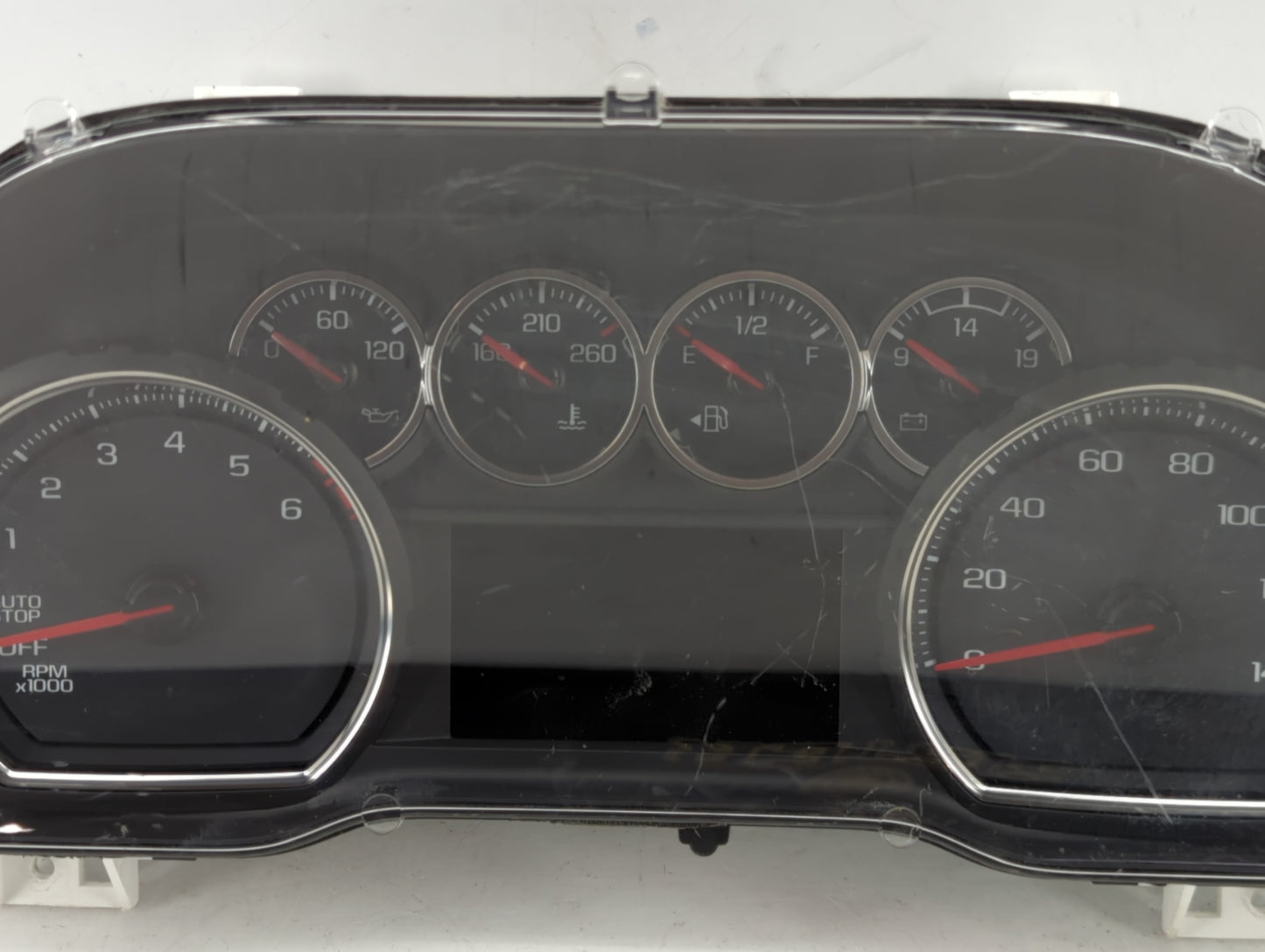 2021-2022 Chevrolet Silverado 1500 Instrument Cluster Speedometer Gauges P/N:812610798 84911463 Fits Fits 2021 2022 OEM Used