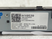 2020-2022 Chevrolet Silverado 1500 Radio AM FM Cd Player Receiver Replacement P/N:84799539 Fits Fits 2020 2021 2022 OEM Used
