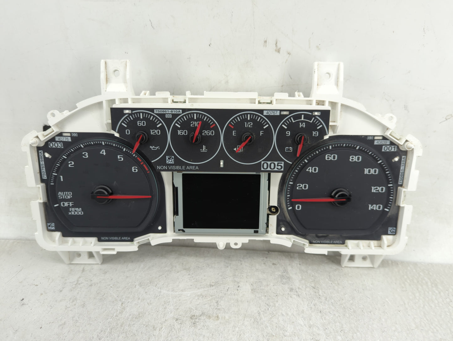 2021-2022 Chevrolet Silverado 1500 Instrument Cluster Speedometer Gauges P/N:84934301 Fits Fits 2021 2022 OEM Used Auto Part