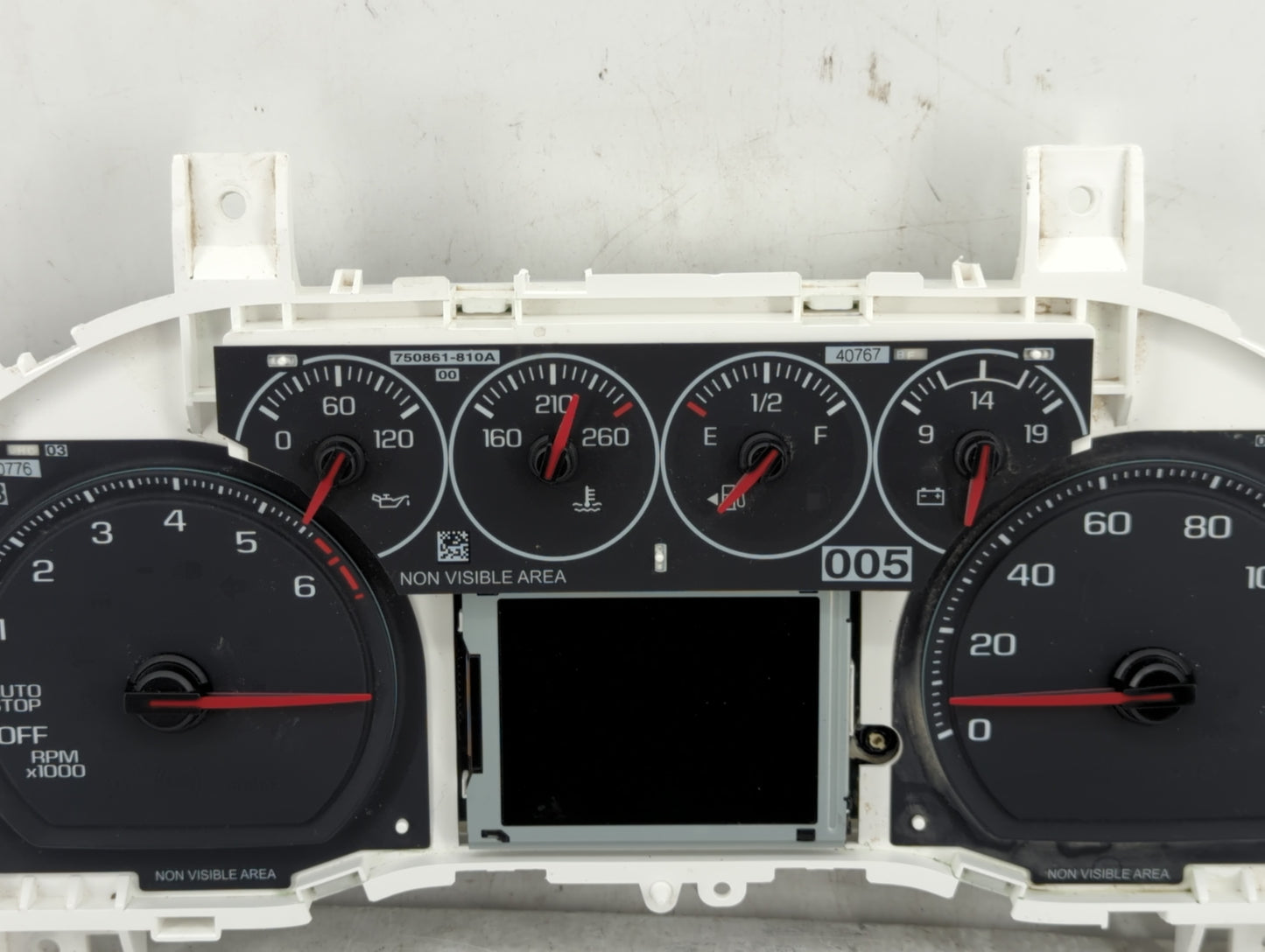 2021-2022 Chevrolet Silverado 1500 Instrument Cluster Speedometer Gauges P/N:84934301 Fits Fits 2021 2022 OEM Used Auto Part