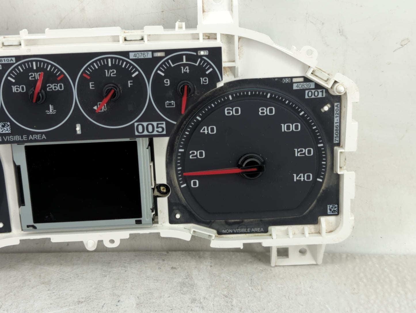2021-2022 Chevrolet Silverado 1500 Instrument Cluster Speedometer Gauges P/N:84934301 Fits Fits 2021 2022 OEM Used Auto Part