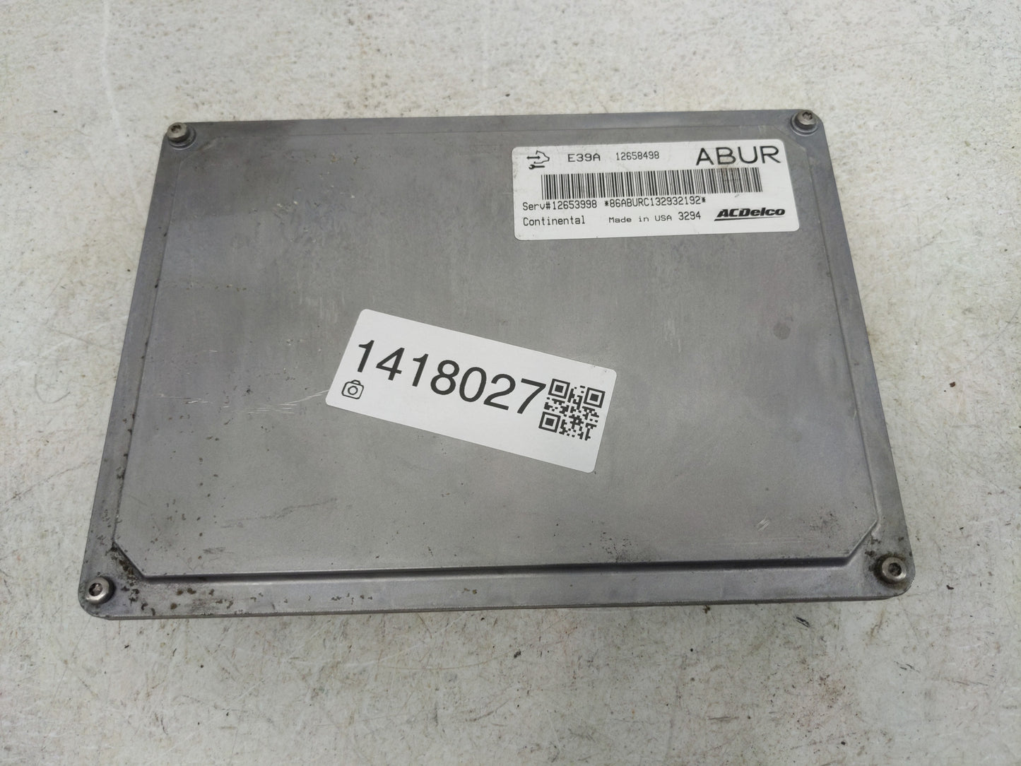 2019-2021 Chevrolet Silverado 1500 PCM Engine Control Computer ECU ECM PCU OEM P/N:12658498 Fits Fits 2019 2020 2021 2022 OE