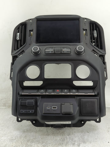 2019-2022 Chevrolet Silverado 1500 Radio Control Panel Black - Oemusedautoparts1.com