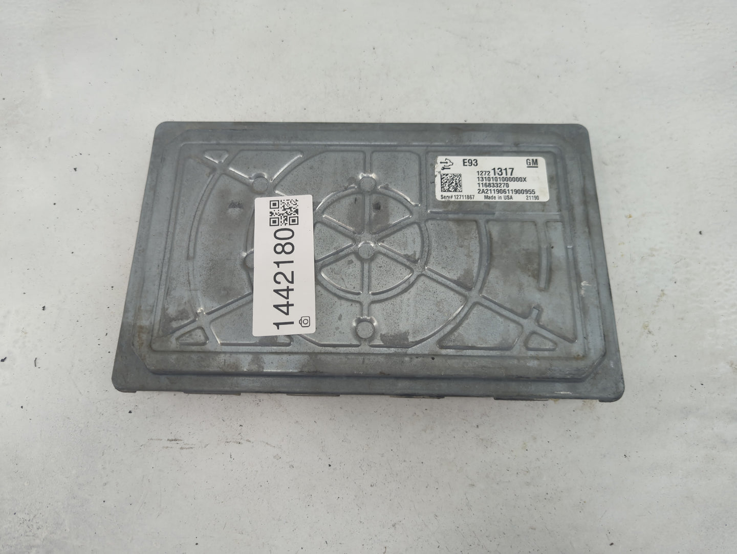 2019-2021 Chevrolet Silverado 1500 PCM Engine Control Computer ECU ECM PCU OEM P/N:12721317 12711867 Fits Fits 2019 2020 202