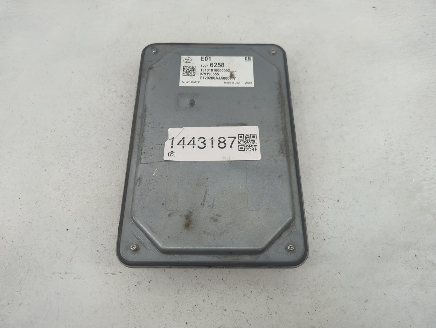 2021-2022 Chevrolet Silverado 1500 PCM Engine Control Computer ECU ECM PCU OEM P/N:12716258 Fits Fits 2020 2021 2022 OEM Use