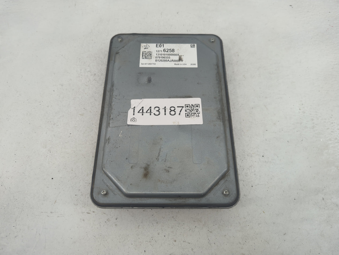 2021-2022 Chevrolet Silverado 1500 PCM Engine Control Computer ECU ECM PCU OEM P/N:12716258 Fits Fits 2020 2021 2022 OEM Use