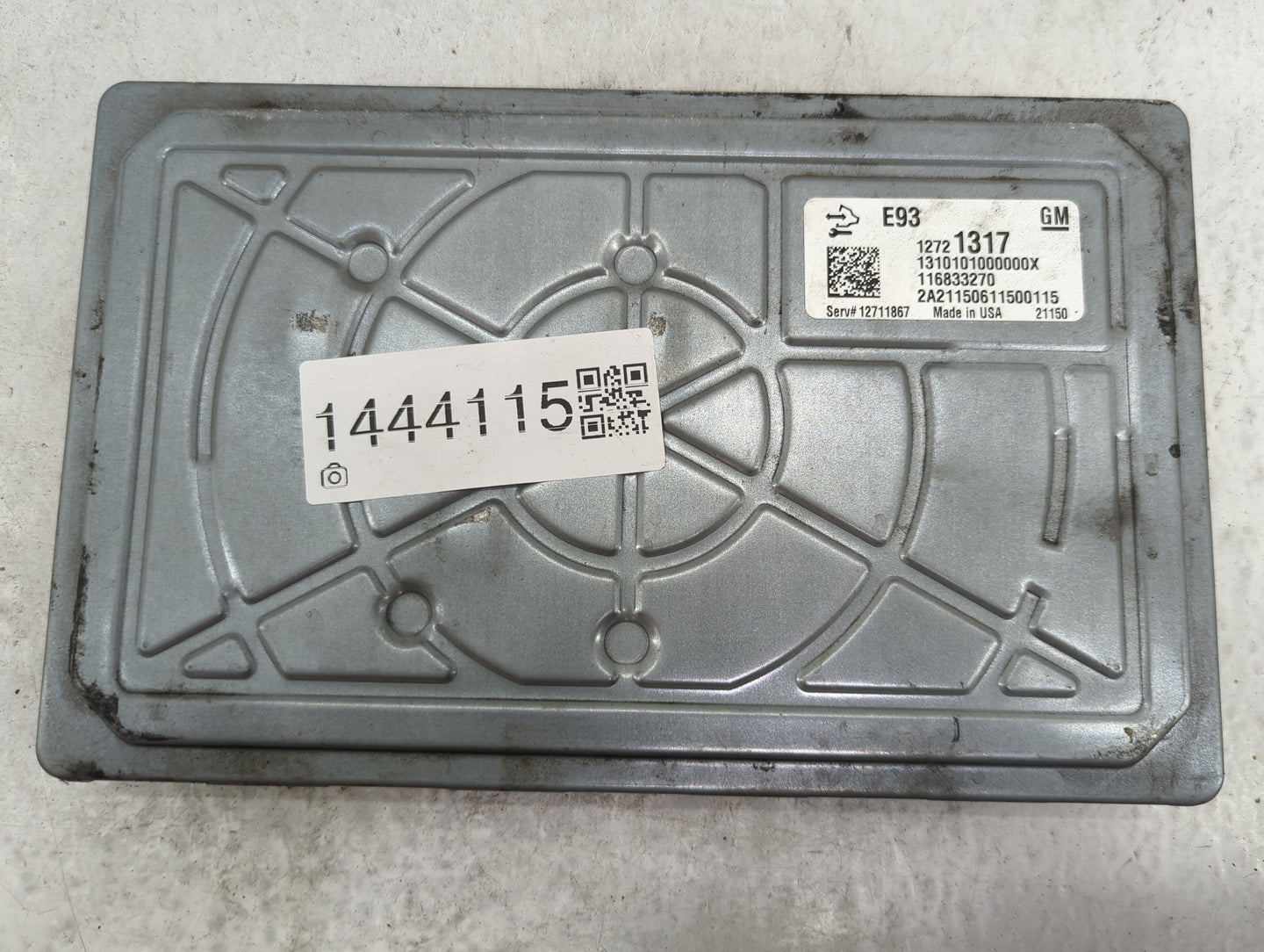 2019-2021 Chevrolet Silverado 1500 PCM Engine Control Computer ECU ECM PCU OEM P/N:12721317 12711867 Fits Fits 2019 2020 202