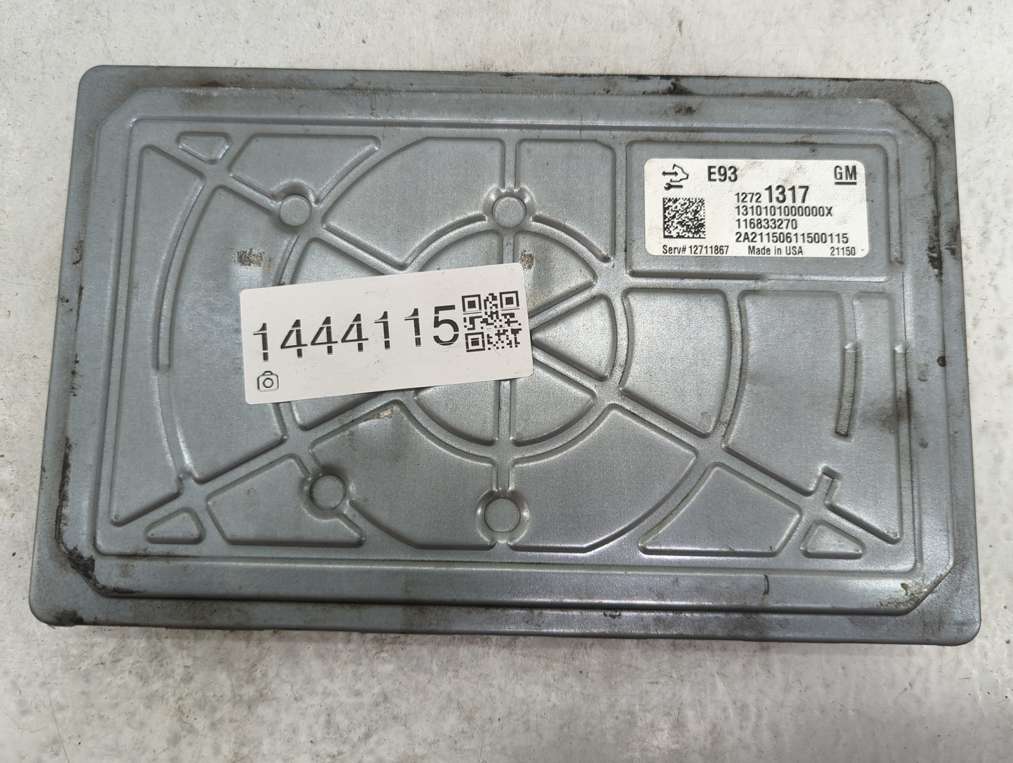 2019-2021 Chevrolet Silverado 1500 PCM Engine Control Computer ECU ECM PCU OEM P/N:12721317 12711867 Fits Fits 2019 2020 202