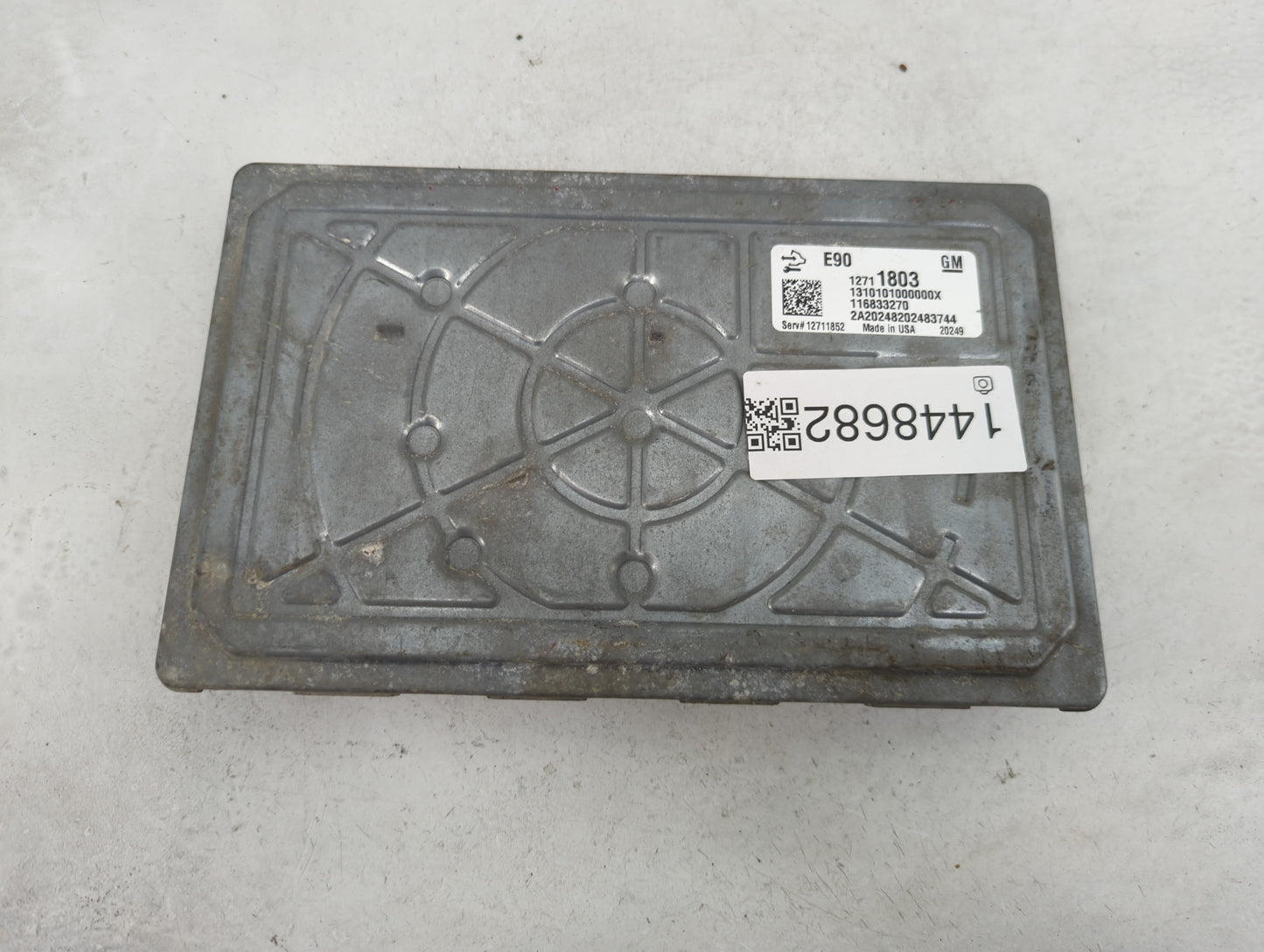 2019-2021 Chevrolet Silverado 1500 PCM Engine Control Computer ECU ECM PCU OEM P/N:12711803 12711852 Fits Fits 2019 2020 202