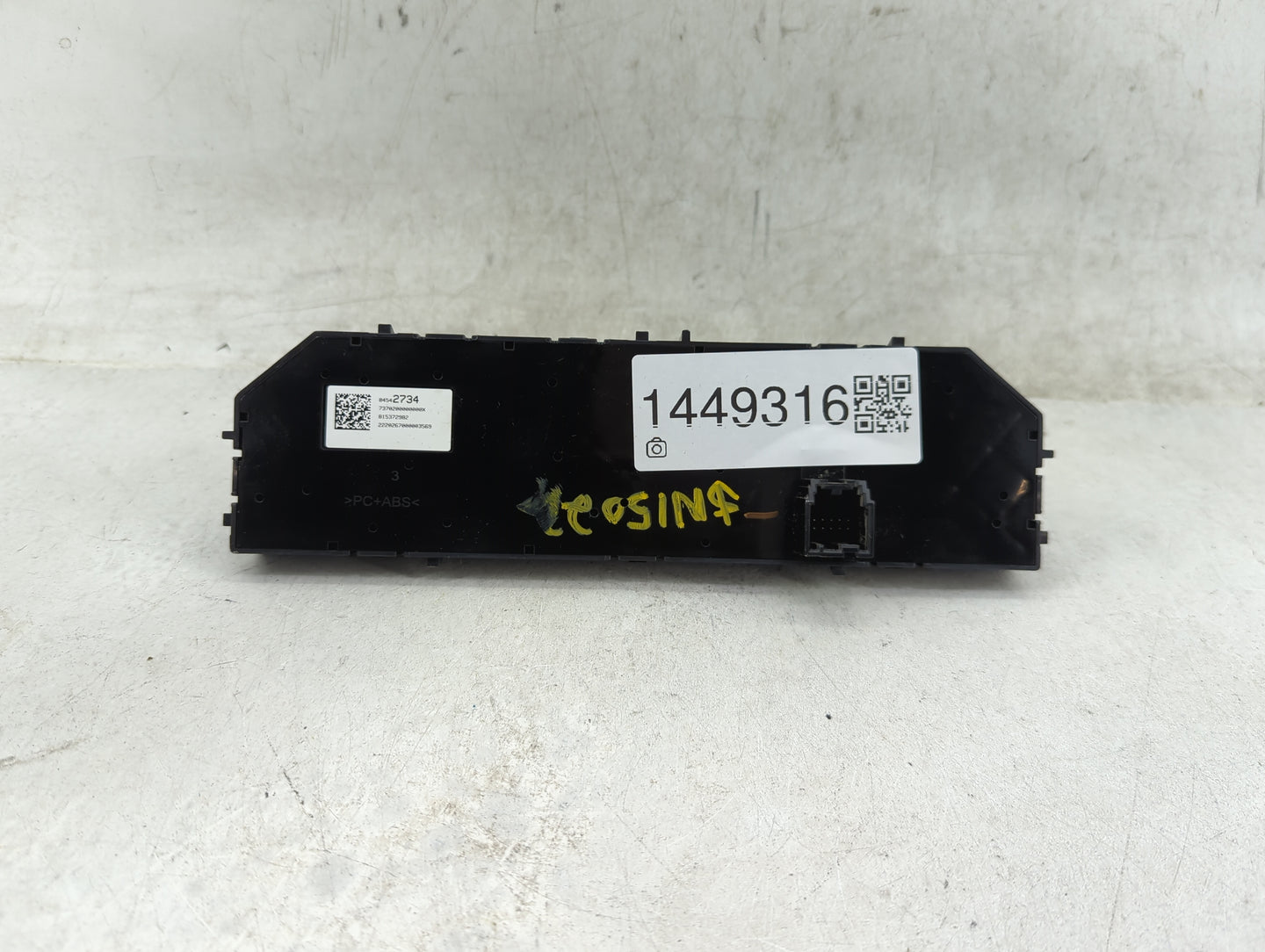 2019-2022 Chevrolet Silverado 1500 Climate Control Module Temperature AC/Heater Replacement P/N:84542734 7370200000000X Fits