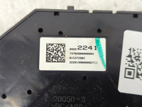 2020-2022 Chevrolet Silverado 1500 Climate Control Module Temperature AC/Heater Replacement P/N:84692241 Fits Fits 2020 2021