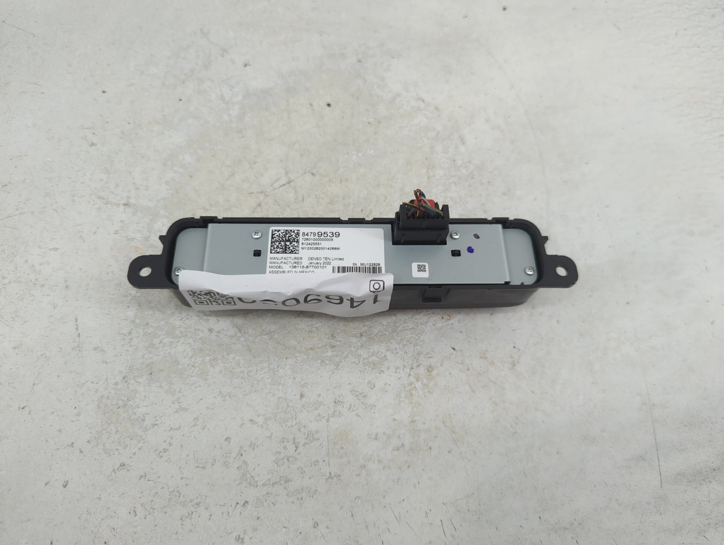 2021 Chevrolet Silverado 1500 PCM Engine Control Computer ECU ECM PCU OEM P/N:84799539 138115-87700101 Fits OEM Used Auto Pa