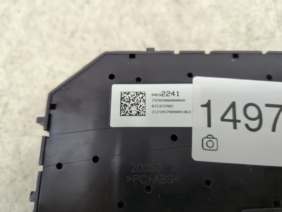 2020-2022 Chevrolet Silverado 1500 Climate Control Module Temperature AC/Heater Replacement P/N:84692241 Fits Fits 2020 2021